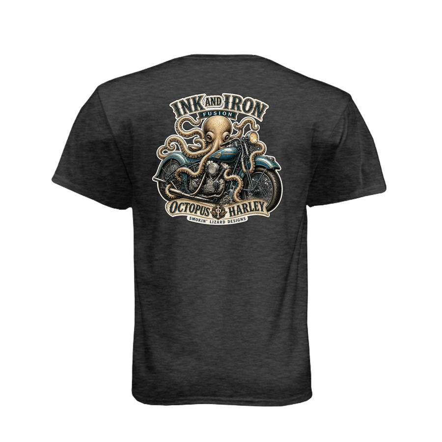 Octopus Harley Motorcyle Tee