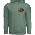 Heather Sport Dark Green - G185 - FRONT