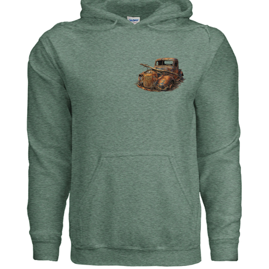 Heather Sport Dark Green - G185 - FRONT