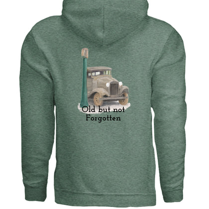 Heather Sport Dark Green - G185 - BACK