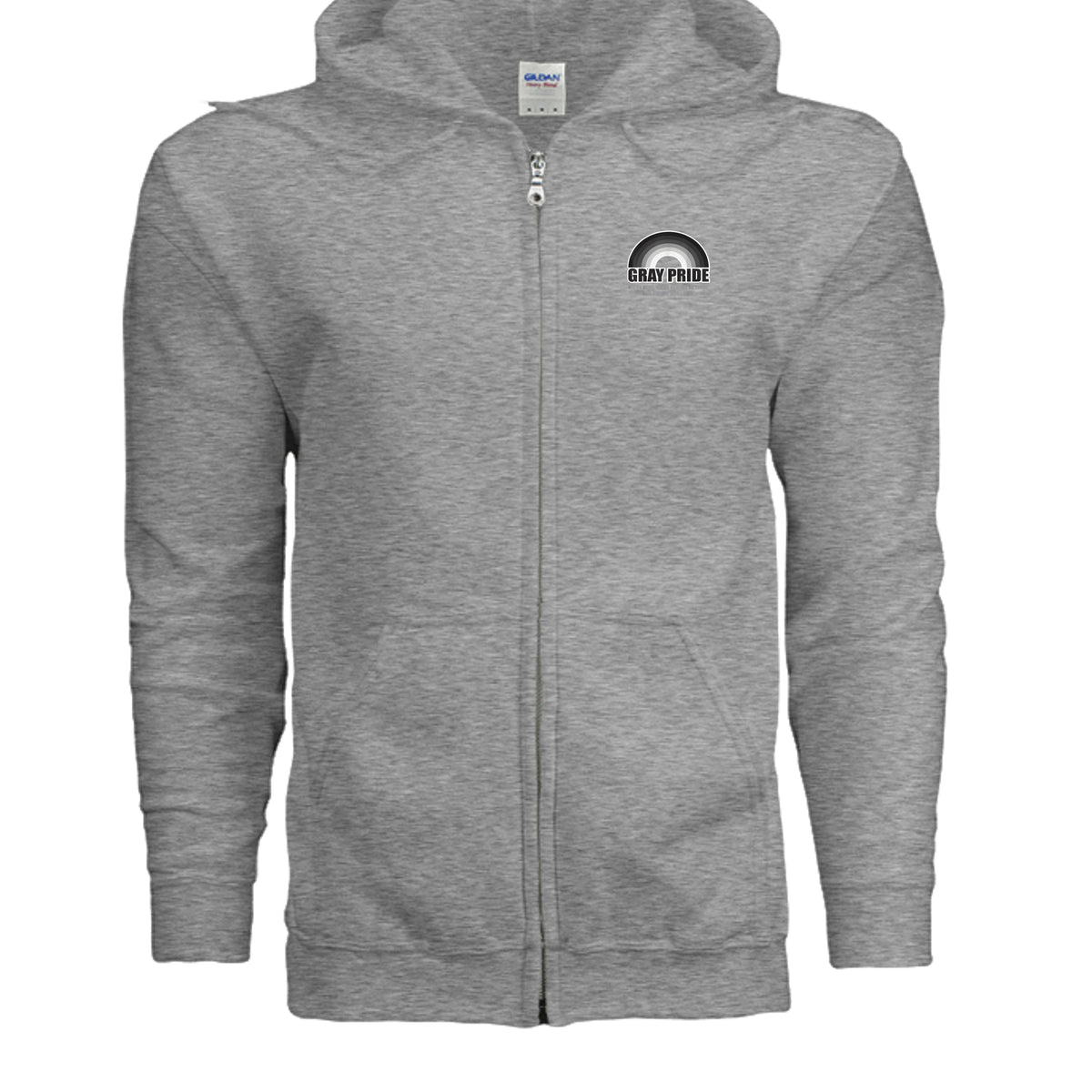 GRAPHITE HEATHER - G186 - FRONT