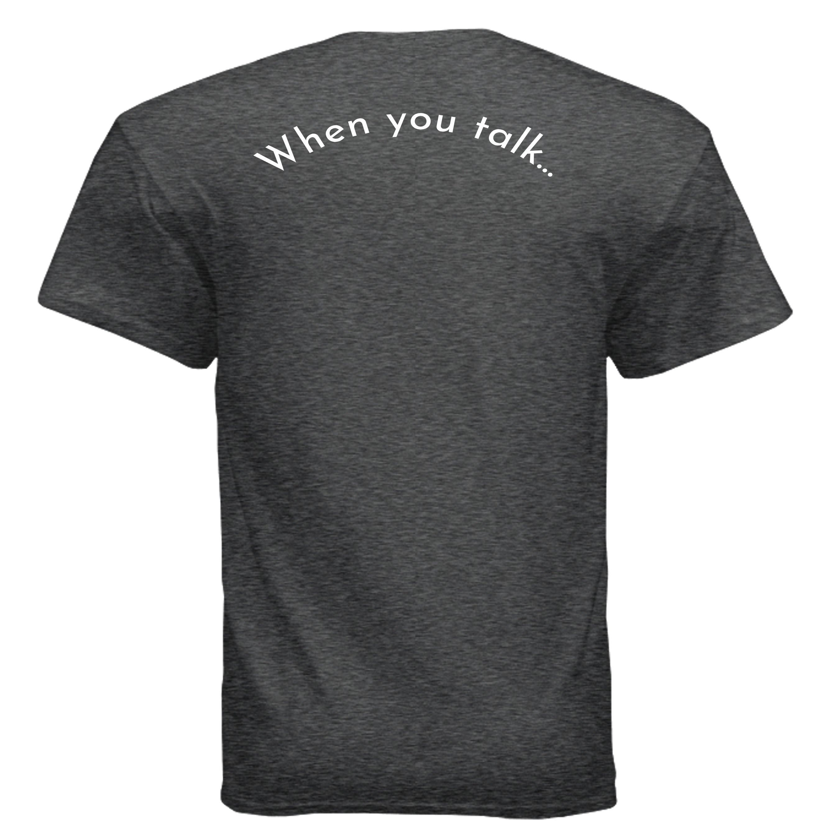 DARK HEATHER - G200 - BACK