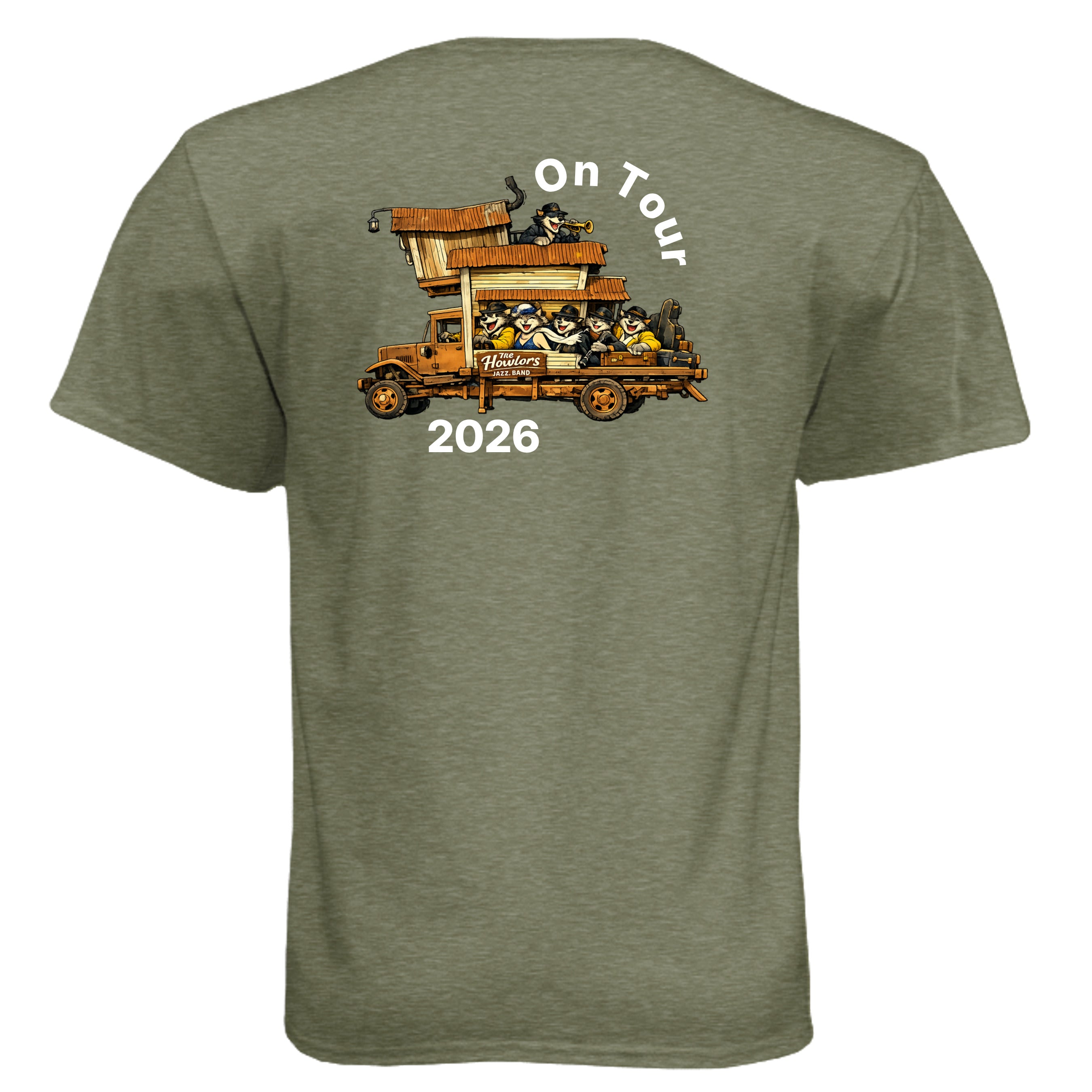 MILITARY GREEN - 6010 - BACK