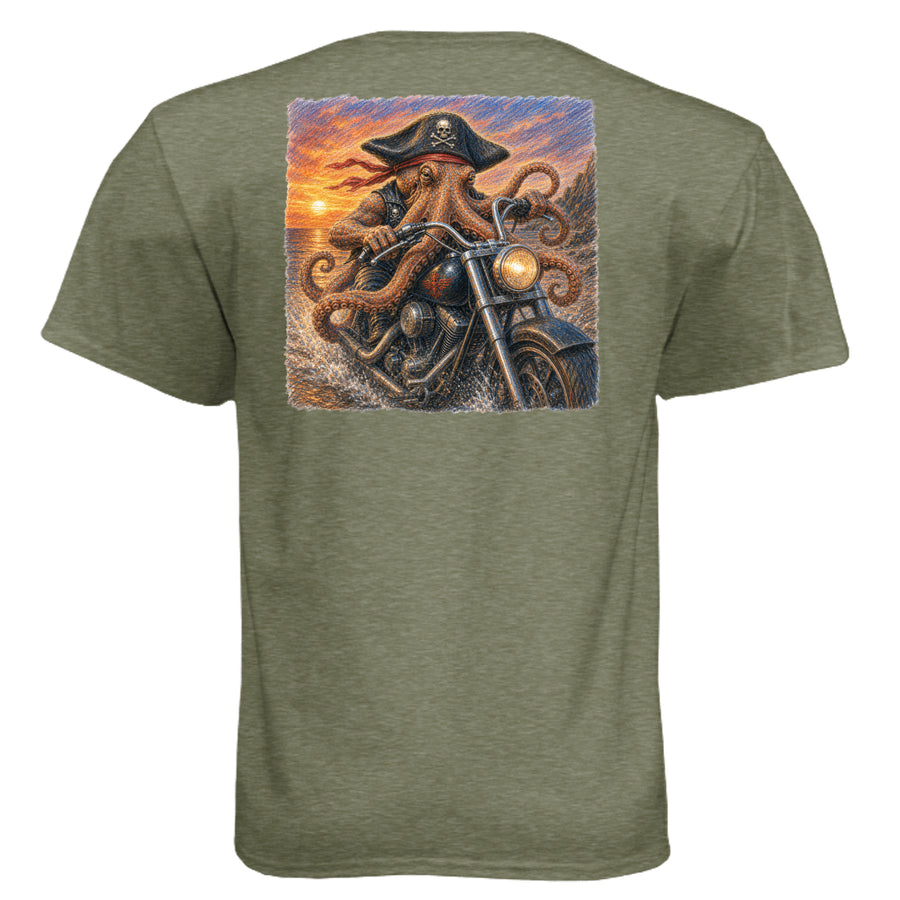 MILITARY GREEN - 6010 - BACK