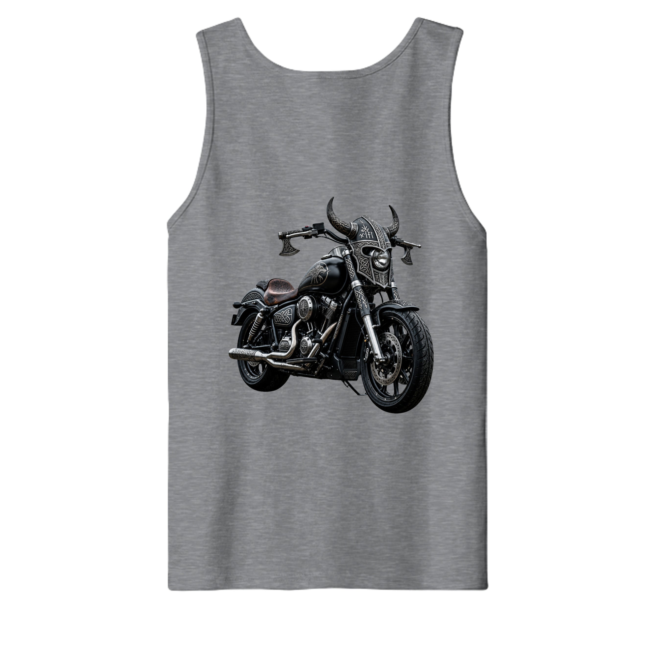 Heather Grey - S105 - BACK