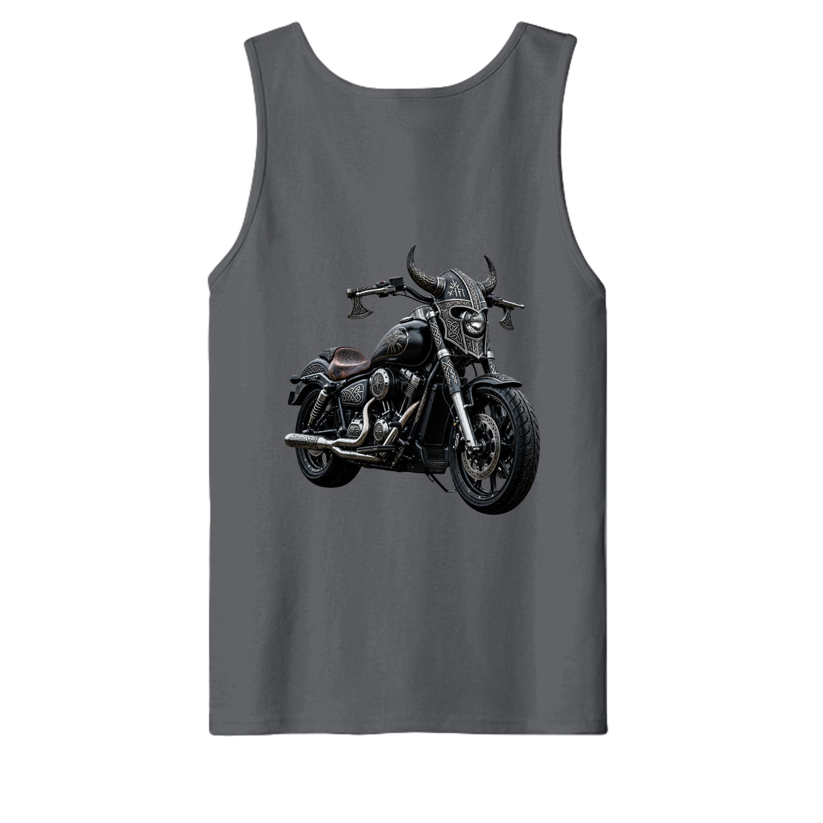 Heather Charcoal - S105 - BACK