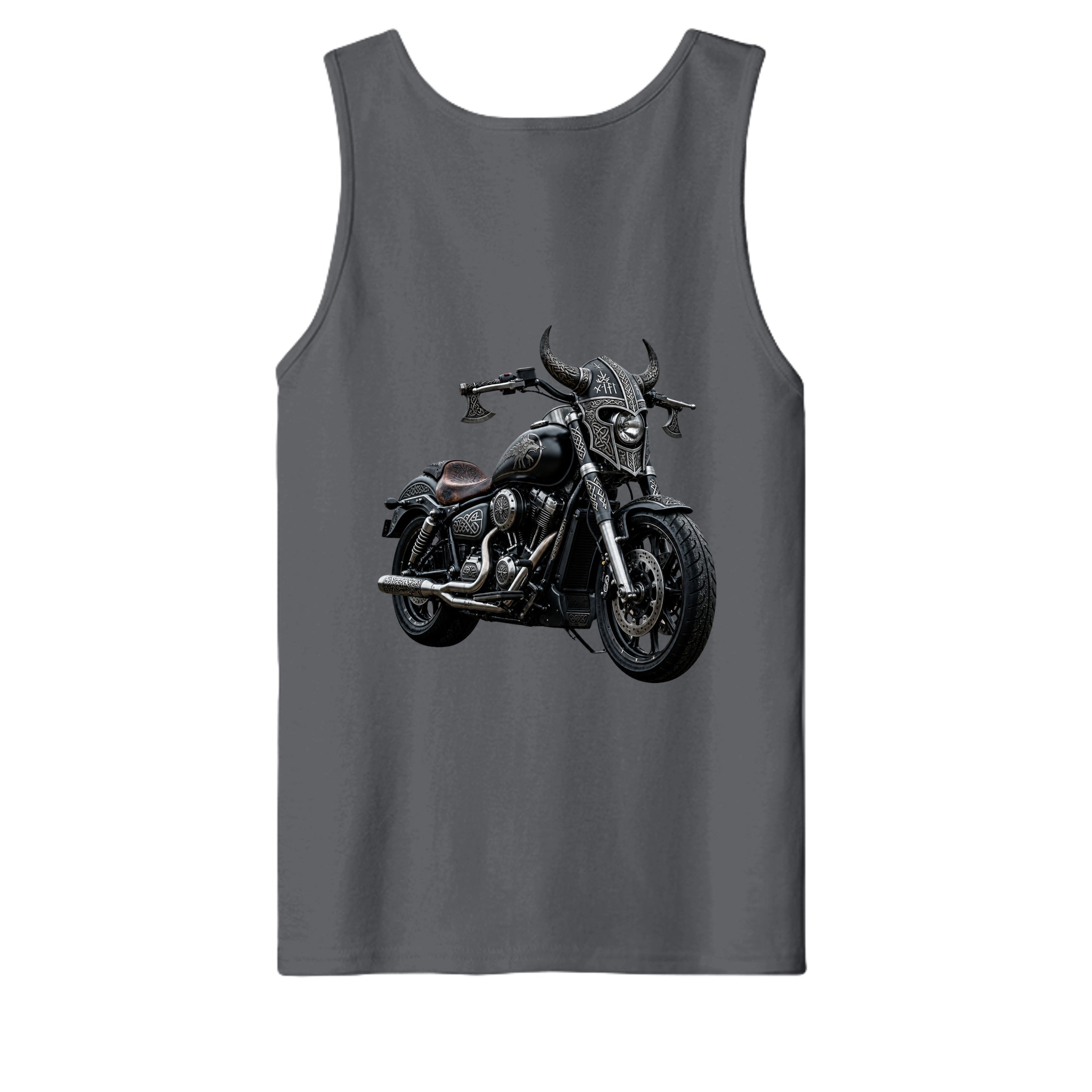 Heather Charcoal - S105 - BACK